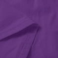 thumbnail image 5 of Yubnlvae Linen Work Blouses for Women - Summer Casual Round Neck Tops (Breathable Office & Weekend Shirts) Purple M, 5 of 8