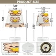 thumbnail image 3 of Lovely Bear Holding Lemon Desk Lamp LED Table Nightstand Lamps with 3 Color Temperatures for Home Bedroom Living Room Decor 6x11, 3 of 8