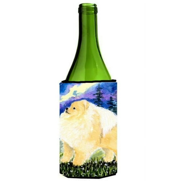 Pomeranian Wine bottle sleeve Hugger