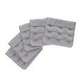 thumbnail image 3 of 5pcs Elastic Bra Strap Extension Bra Extenders 3x 3 Hook Brown Gray, 3 of 8