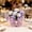 Purple, variant on 1PC Wooden Centerpieces for Tables Baby Shower Decorations Tabletop Boxes Party Favor for Birthday Baby Shower Wedding Garden Tea Party,7.9x2x5.9Inch(Khaki)