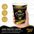 thumbnail image 3 of Gold Graduation Cups 16oz 8 Count - Gold Graduation Party Supplies, 3 of 6