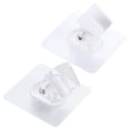 thumbnail image 1 of Miangastore 2Pcs Bathroom Shower Wand Holder 7.2X7.2X1.4Inch Wall Mounted Design, 1 of 9