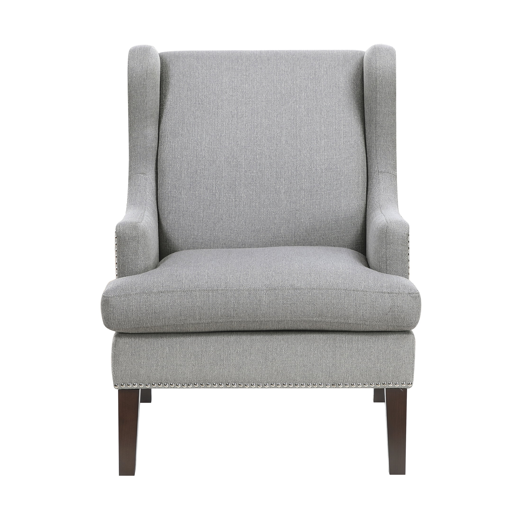 OakvillePark Briarhollow Textured Fabric Accent Chair, Gray