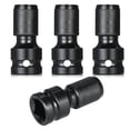 thumbnail image 3 of Adaptador de de 12 Piezas 1/2 Unidad Cuadrada A 1/4 Adaptador de Enchufe de Vástago Hexagonal Convertidor de Portabrocas de Liberación RáPida para Llave de Trinquete, 3 of 5