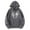 Dark Gray, variant on Fsqjgq Zip Up Hoodies for Women Men Plus Size Oversized Sweatshirt Gothic Print Drawstring Coat Jackets with Pockets Fall Outfits Blue Xl
