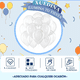 thumbnail image 3 of 100 Globos Xuedina 12 Redondos Para Fiestas Xtellar Transparente, 3 of 3