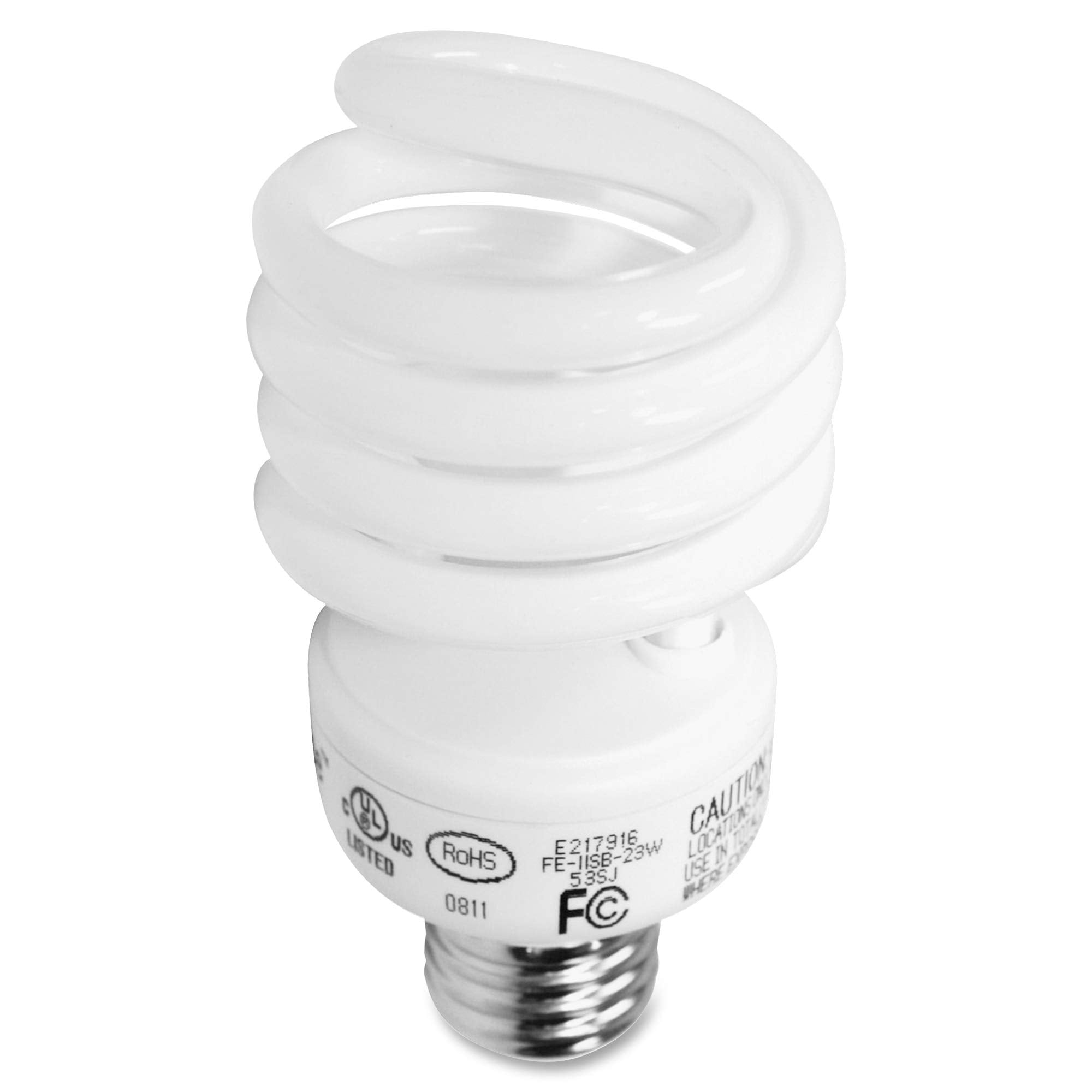 GE Spiral Cfl Bulb, 23Watt, 1600 Lumens, 10/Ct, We (42164) Walmart