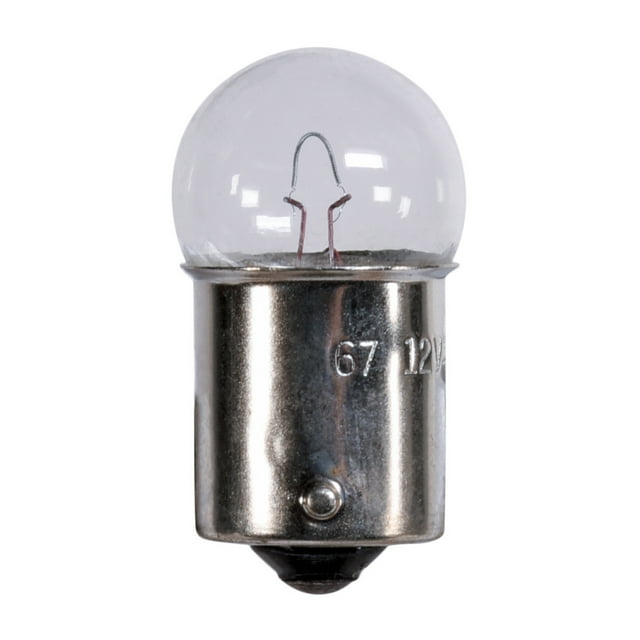 Arcon License Plate Light Bulb 16755 Incandescent; 12 Volt/7.1 Watt; 2 Per Card