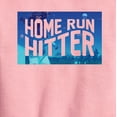 thumbnail image 2 of Instant Message - Home Run Hitter - Toddler & Youth Crewneck Fleece Sweatshirt, 2 of 5