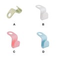 thumbnail image 4 of 30 Pieces Clothes Hanger Connecting Hook Portable Replacement Solid Color Home 30 Space-saving Solid Color Cabinet Closet Connector Organizer Green, 4 of 8