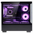 thumbnail image 2 of Hoengager Gaming PC Intel Core i5-12600KF RX 9070 XT GDDR6 1TB PCIe and 2TB SATA SSD 360 AIO RGB Liquid Cooling WIFI with Bluetooth Windows 11 -Black, 2 of 11
