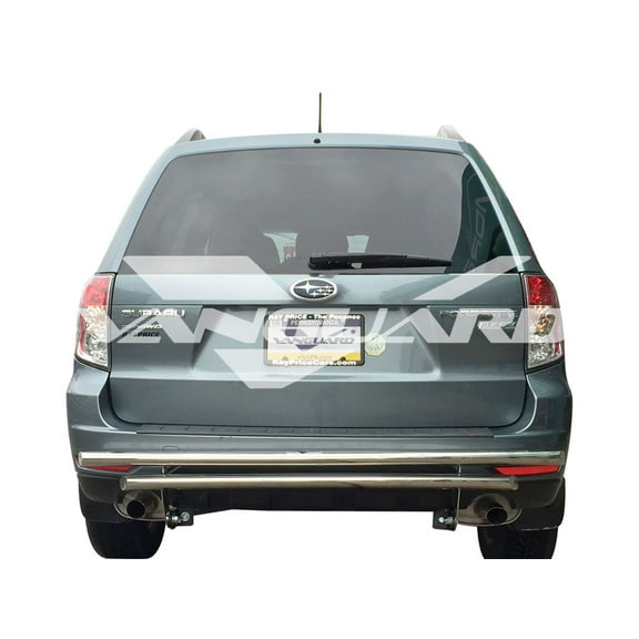 VGRBG-1018-1169SS Stainless Steel Double Layer Style Rear Bumper Guard