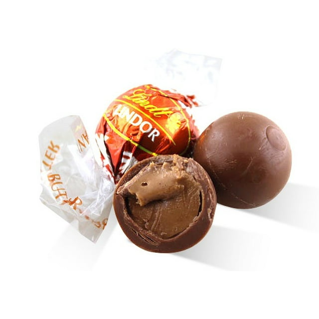 Lindt, Milk Chocolate Peanut Butter LINDOR Truffles (40 Pcs)
