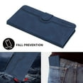 thumbnail image 5 of Compatible avec Étui pour iPhone 15 Pro Max Portefeuille en Cuir PU de Qualité Supérieure avec Étui Magnétique Intégrée, 5 of 5