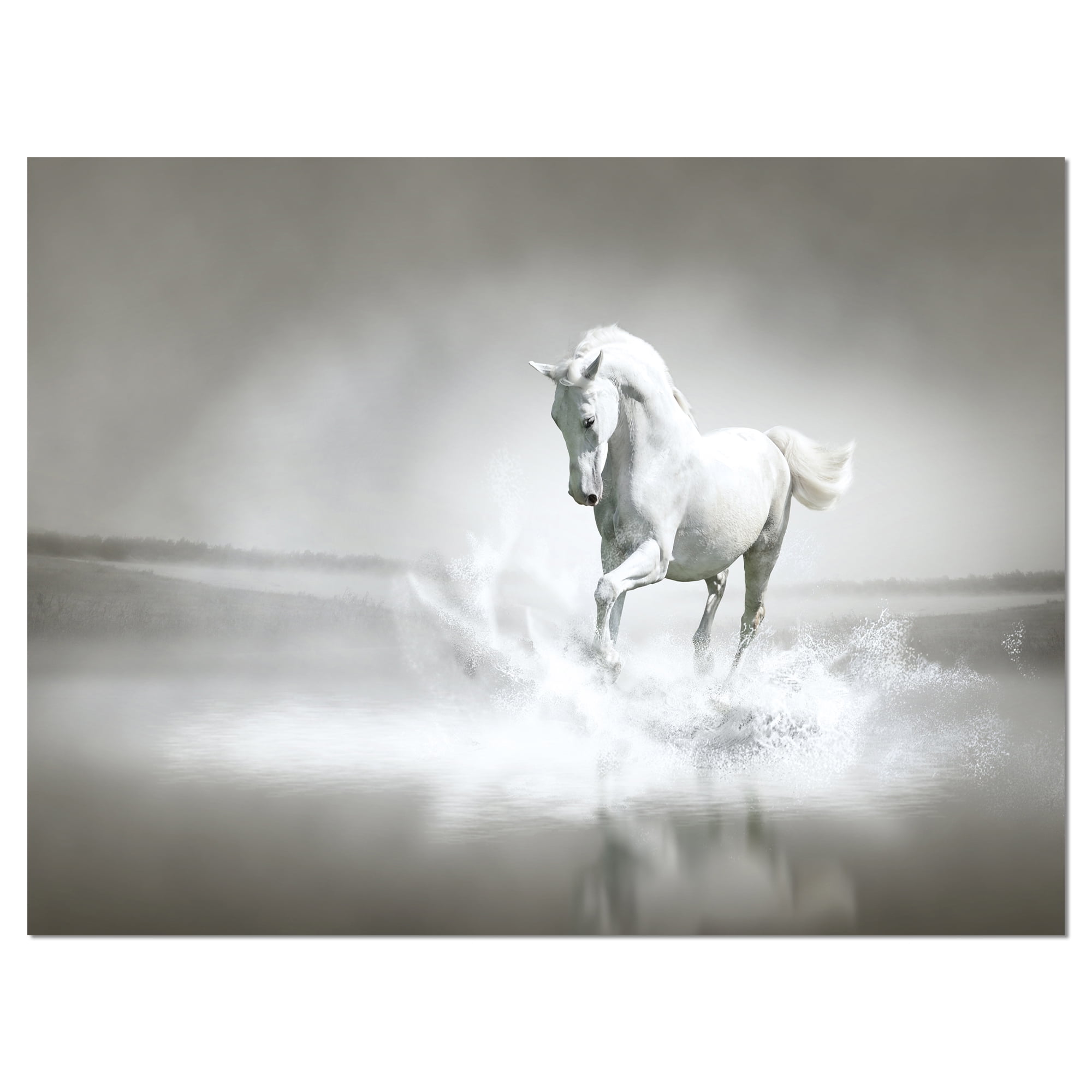 White Horses by Irene Suchocki Running Wild Horses Photo Canvas