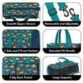 thumbnail image 3 of Teacher Tote Bag,Dinosaur and Palm Tree Pattern Teacher Utility Tote Bag,Large Work Tote Bags for Women with Multiple Pockets,Top Zipper Closure,13.8x10.6x6.7 Inch, 3 of 5