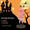 thumbnail image 3 of Vestido de payaso Costume Toynk para mujer, talla única, 3 of 3