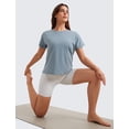 thumbnail image 3 of Remera CRZ YOGA de Algodón Pima Corte Relax Azul Talle S, 3 of 4