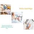 thumbnail image 3 of 1InTheOffice Porte-billets pour Emploi, Robuste, Manches Noires Transparentes, 9"x 12", 6/Pack, 3 of 4