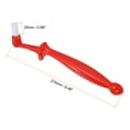 thumbnail image 2 of Unique Bargains Espresso Machine Brush, 2 Pcs Coffee Cleaning Tool for Coffee Grinder, Red, 2 of 7