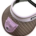 thumbnail image 5 of Sun Visor Hat with Fan Beach Hat Cooling Fan Three Speed for Women Fan Visor Hat violet, 5 of 6