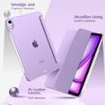 thumbnail image 4 of Funda para iPad Air de 11 pulgadas TimoVo M3/M2-2025/2024 Taro Purple, 4 of 9