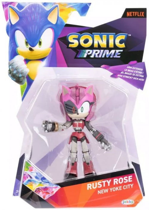 ソニック ソニック プライム ナーリー ナックルズ Jakks フィギュア Sonic the Hedgehog Knuckles with Spring Action Figure Jakks