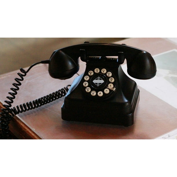 Push Button Vintage Telephone Old Telephone Inch By 30 Inch Laminated Poster With Bright Colors And Vivid Imagery Fits Perfectly In Many Attractive Frames Walmart Com Walmart Com