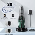 thumbnail image 3 of Aspiradora portátil Minthouz Wireless 9700Pa con succión de 800 ml, 3 of 8