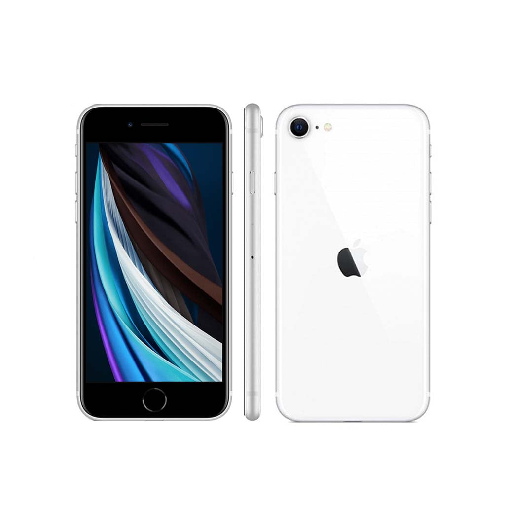 Apple - 【unicorn】iPhone SE2 64GB White iPhone SE (2nd Generation), 64GB - Unlocked (Renewed) (White