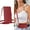 Red, variant on Nokia G42/Nokia G310 5G Case ,RFID Blocking Cover Crossbody Lanyard Flip Leather Wallet Case for Nokia G42/Nokia G310 5G