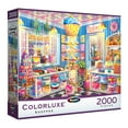 thumbnail image 2 of RoseArt Colorluxe 2000-Piece Main Street Bakery Adult Interlocking Jigsaw Puzzle, 2 of 5