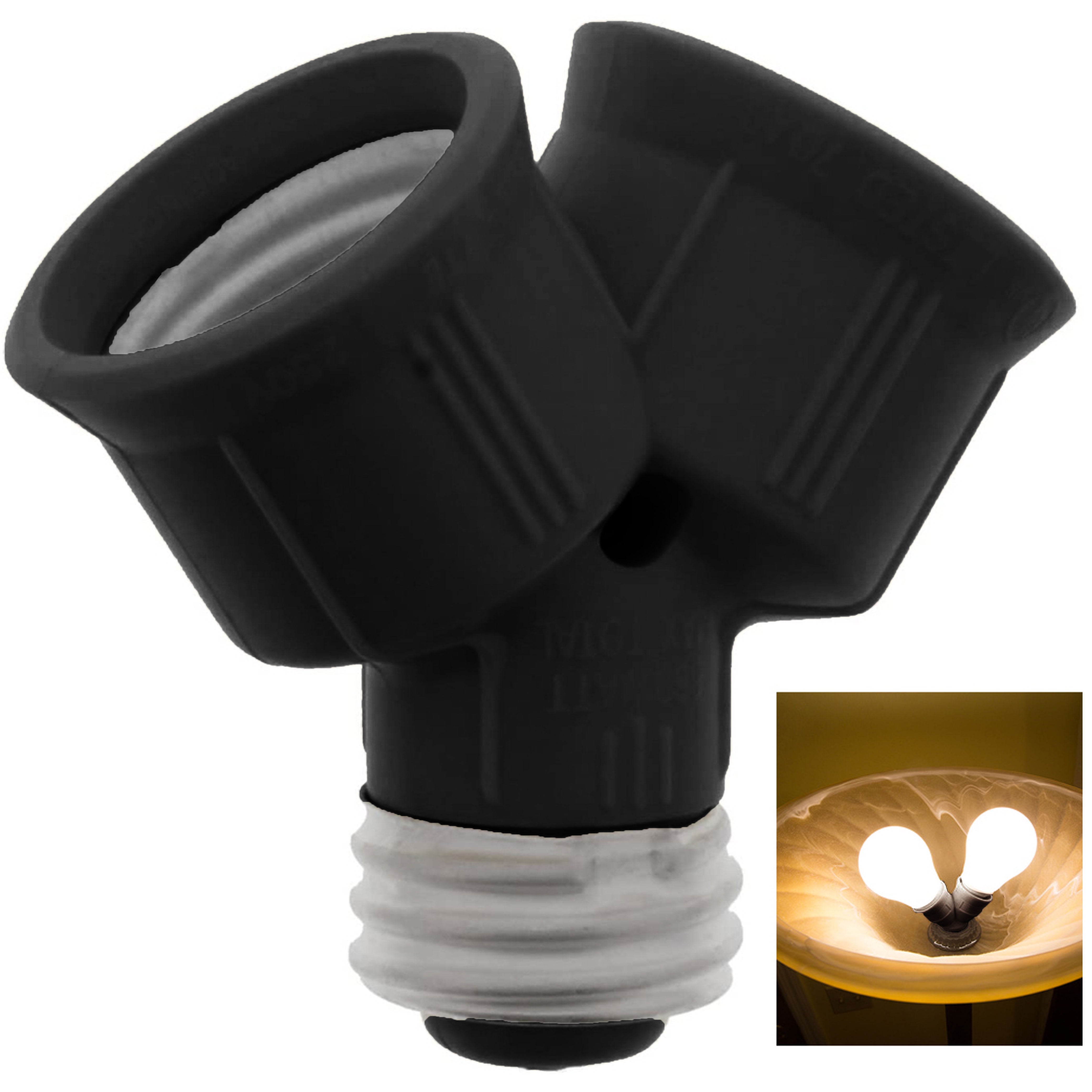 Pass & Seymour Pull Chain Interior Light Socket Plastic Lampholder BLACK 250W 