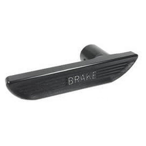 Scott Drake C5ZZ-2760-BLTBK 1965-1968 Black Billet Brake Handle