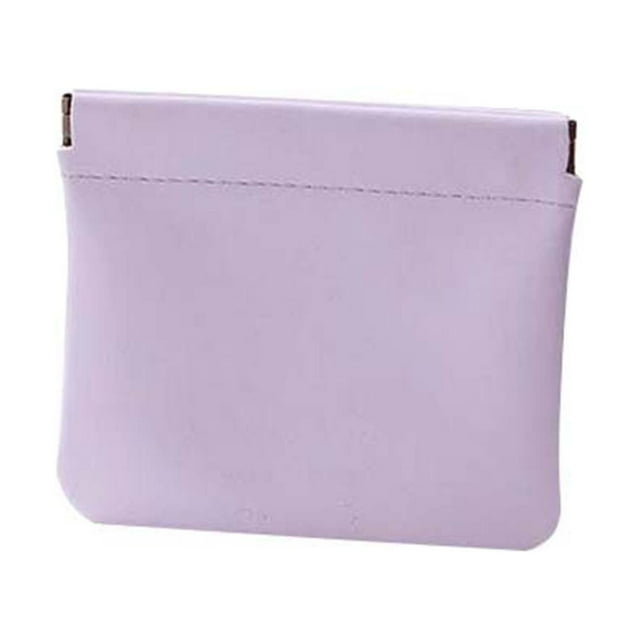 Pompotops Cosmetic Bag Bag Female Automatic Closing Outdoor Storage Small Bag Coin Purse Lipstick Data Cable Storage Bag Clearance