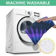 thumbnail image 6 of Blue Purple Tie Dye Mandala Pattern Square Tablecloth,Waterproof Square Table Cover,Wipeable Spillproof Washable Table Cover for Home Kitchen Party Decor 60"x60"(152x152cm), 6 of 6