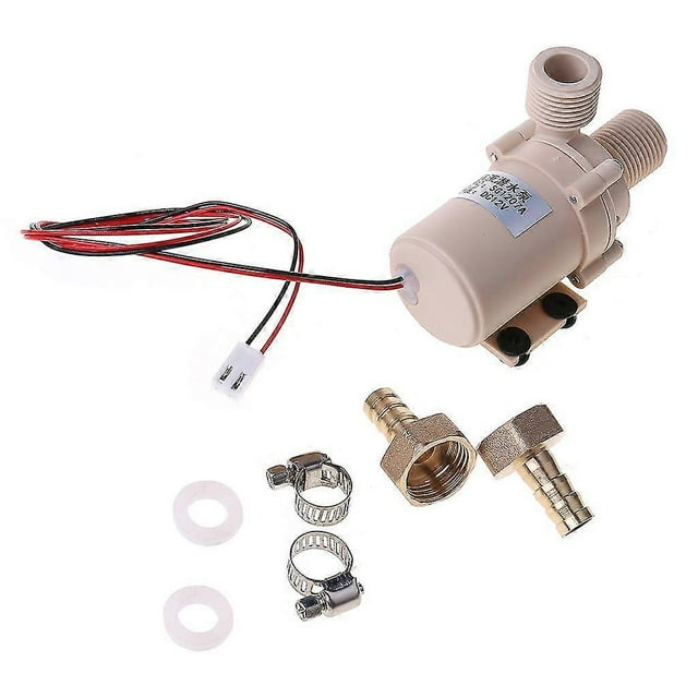 12V Solar Submersible Hot Water Pump Circulation 212 F Brushless Motor High Pre_Perfect Gift