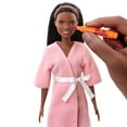 thumbnail image 2 of Barbie Coffret de jeu Journée au Spa et Masque Facial, Brun, 2 of 9