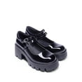 thumbnail image 6 of Mary Jane Shoes - Low Heel Chunky Round Toe Chic Y2K Double Strap Padded Collar, 6 of 7