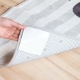 thumbnail image 2 of Anti-slip Rug Gripper Square Reusable Rug Grippers Silicone Anti-slip Washable Anti Curling Pad 4Pcs, 2 of 8