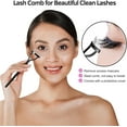 thumbnail image 5 of Rongsi Eyelash Curlers Kit for Women w Lash Curler, Eyelash Comb Seperator, 3 in1 Mascara Brushes, Eyelash Extension Tweezers, Foldable Eyebrow Brush and Comb, 10 Silicone Refills Pads, 5 of 7