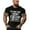 Black-3, variant on Mens T Shirts Casual Men Clothes Short Sleeve T-Shirts Letter Print Crewneck Basic Tee Men's Tops