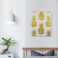 thumbnail image 4 of BCIIG Pineapple Fine Art Aesthetic Poster & Print Wall Painting for Home Office Decor, Canvas Prints Living Room Bedroom Wall Art 16x20 in, 4 of 5