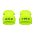 thumbnail image 4 of Qarigey Mujer pelo malo moda gorros de punto sombreros de día invierno Unisex Casual hombre gorra niño Hip Hop bordado otoño sombrero de Type2 NO2, 4 of 6