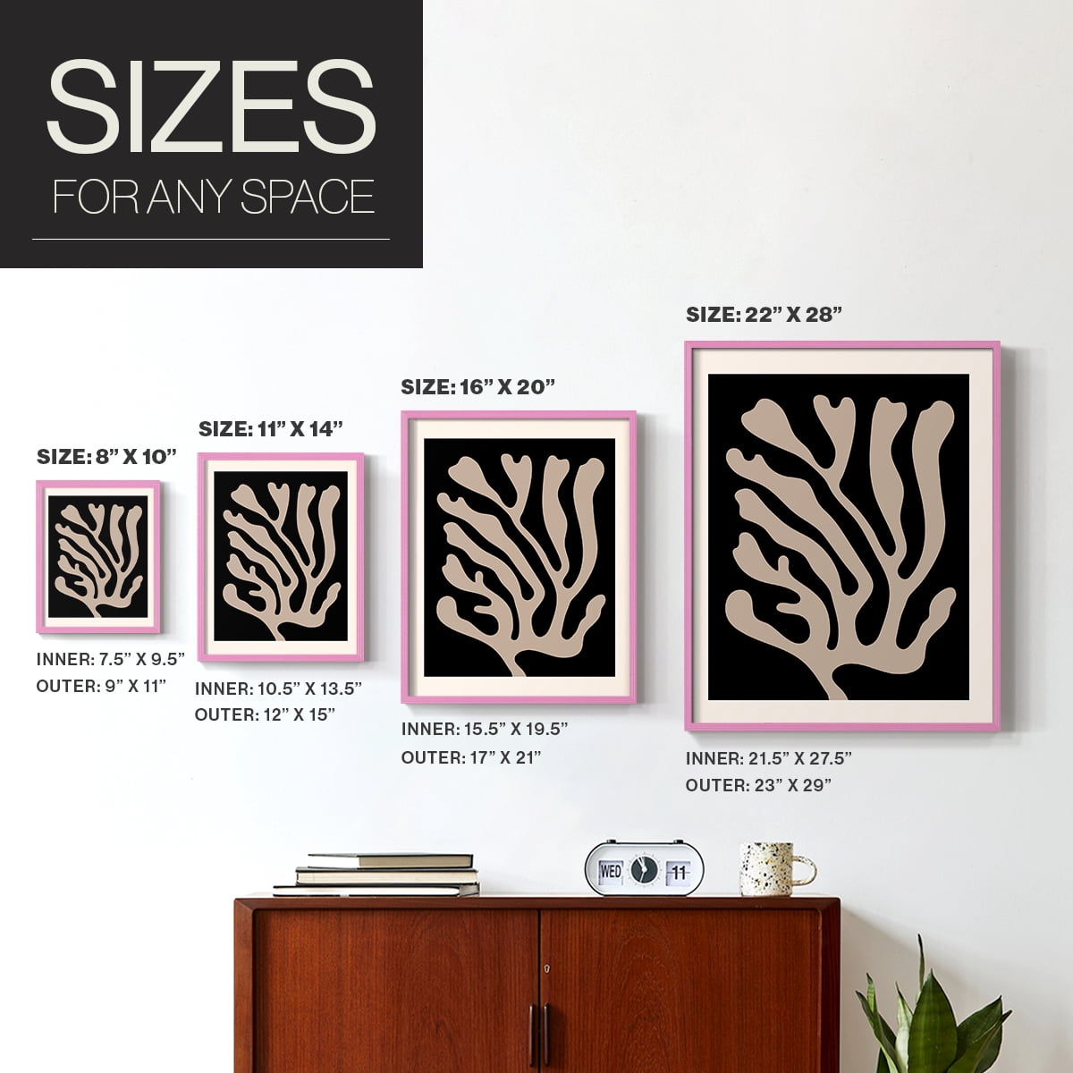 Matisse CCXXXI in Solid Wood 8 x 10 Framed Print