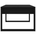 thumbnail image 3 of vidaXL Coffee Table Black 102x50x35 cm Engineered Wood, 3 of 5