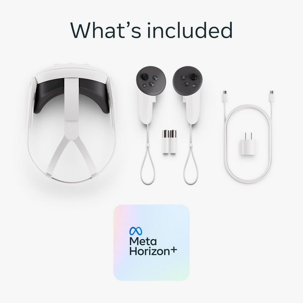 Meta Quest 3 128GB — Breakthrough Mixed Reality — Powerful