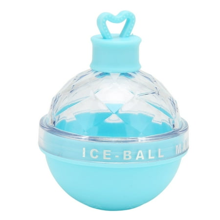 

Ice Ball Mould 6cm Round Ice Box Dustproof For Home Blue