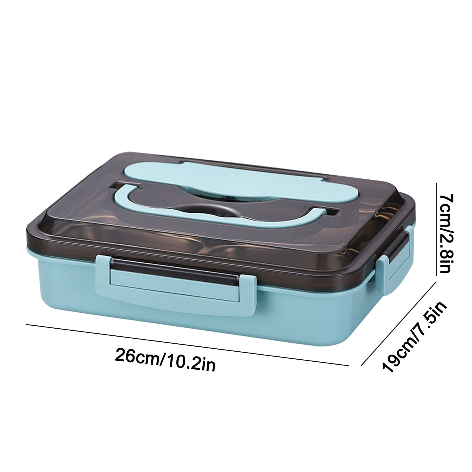 Bento Box Adult,Lunch Boxes for Women,BPA Free Leakproof Built in Reusable Spoon,Large-capacity Separated Portable Lunch Box